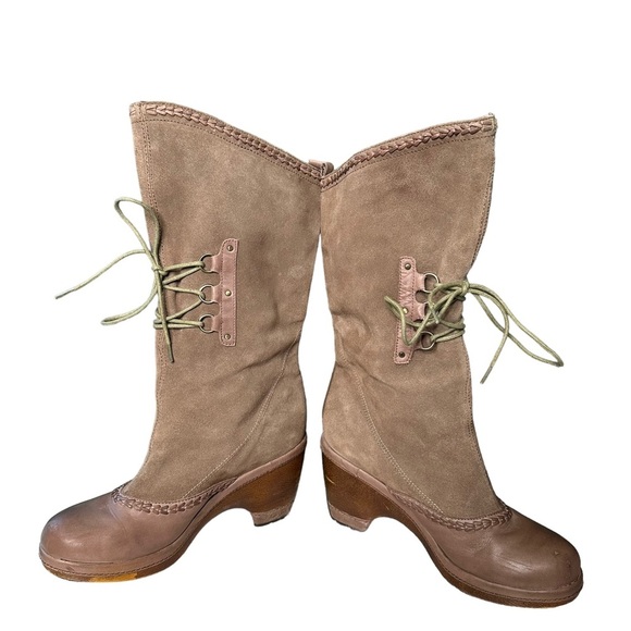 Jambu | Riviera Leather and Suede Clog Boot Size 8.5 - Picture 11 of 16